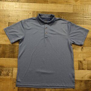 Golden‎ Bear performance polo shirt men's large blue